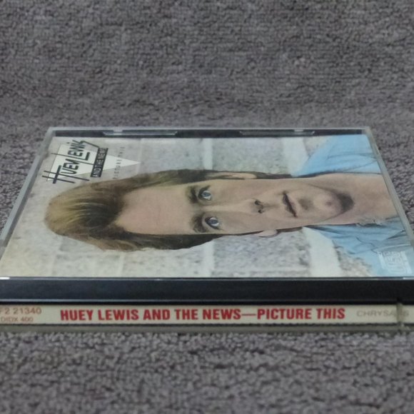 Huey Lewis and The News Picture This CD 1982 Chrysalis EMI Records Rock - Picture 9 of 11